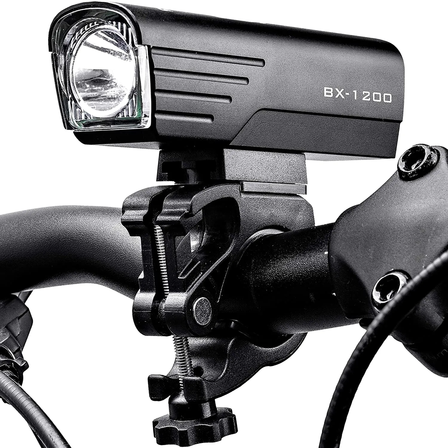 BX-1200 BIKE LIGHTS FRONT AND BACK SET RECHARGEABLE USB TYPE-C PERFORMANCE BICYCLE HEADLIGHT & TAIL LIGHT (DISCONTINUED)