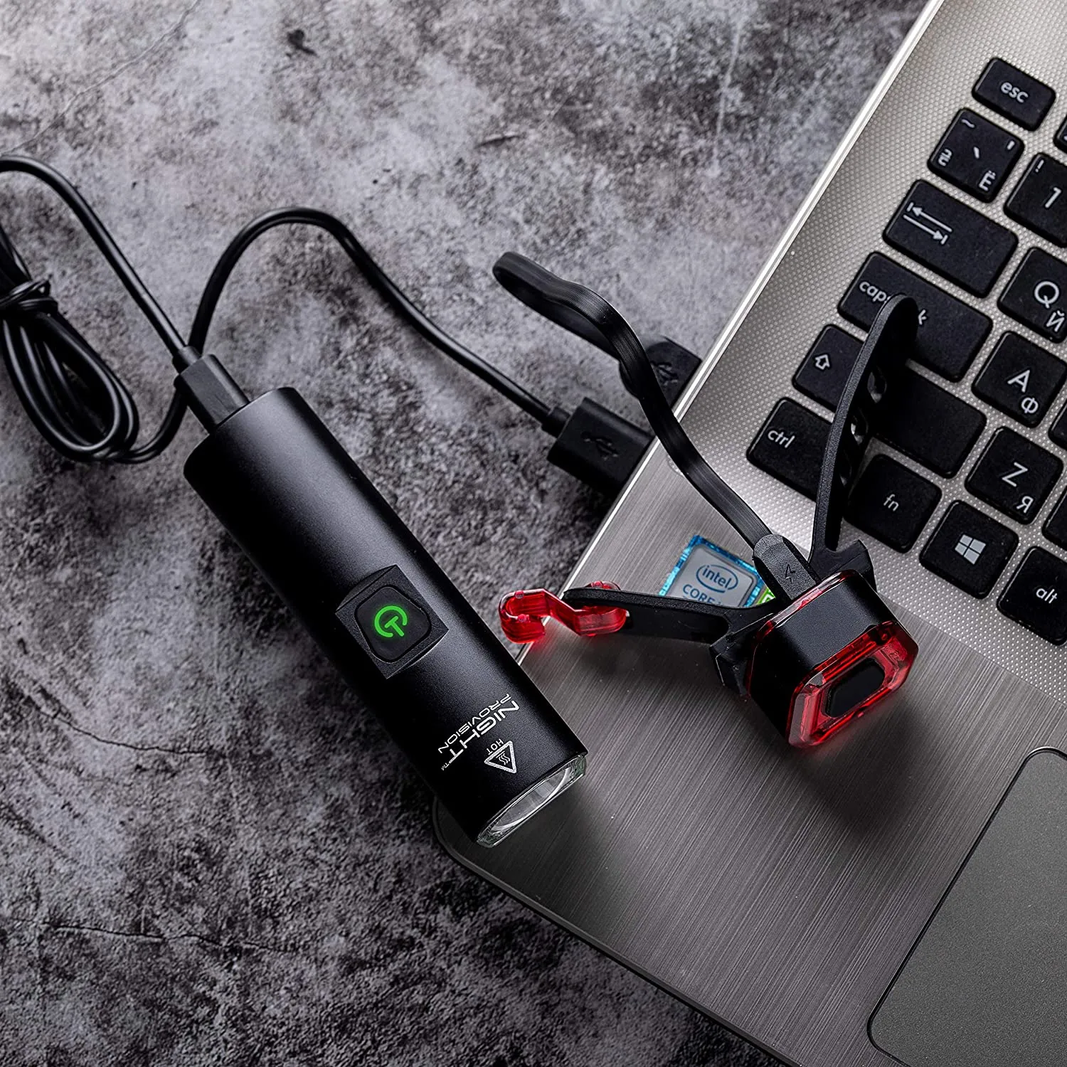 BX-1200 BIKE LIGHTS FRONT AND BACK SET RECHARGEABLE USB TYPE-C PERFORMANCE BICYCLE HEADLIGHT & TAIL LIGHT (DISCONTINUED)