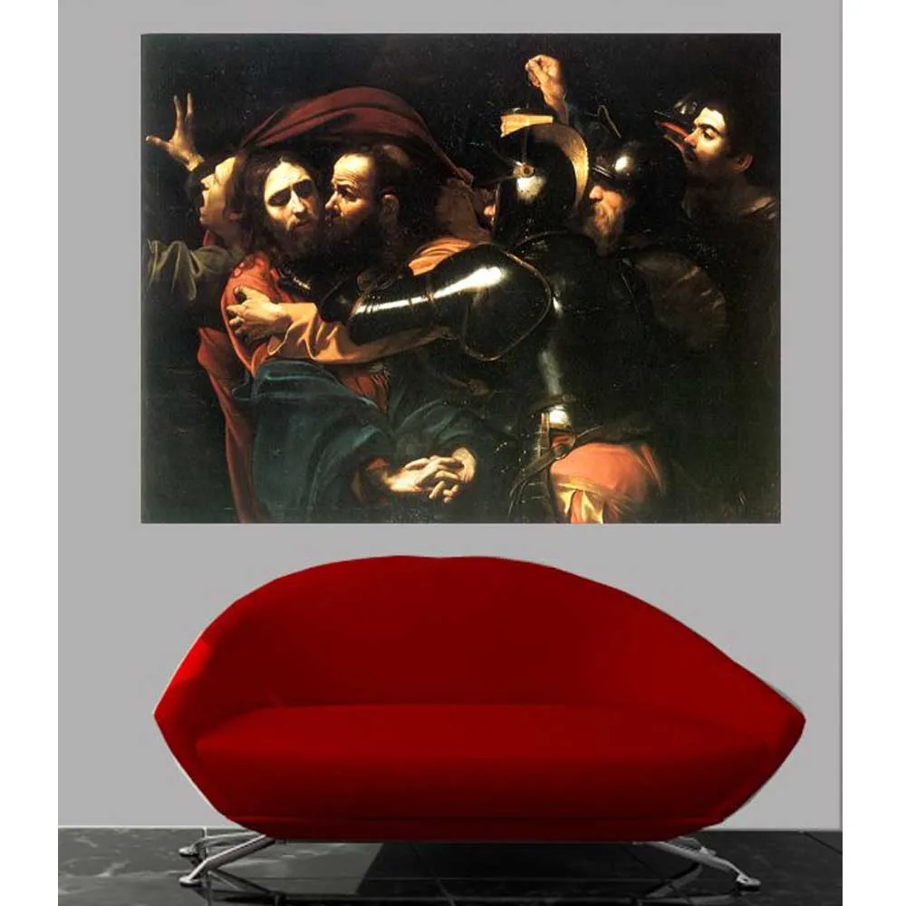 Caravaggio "Kiss of Judas" Gloss Poster (4 Sizes Available)
