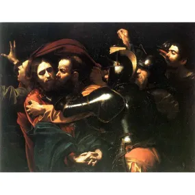 Caravaggio "Kiss of Judas" Gloss Poster (4 Sizes Available)