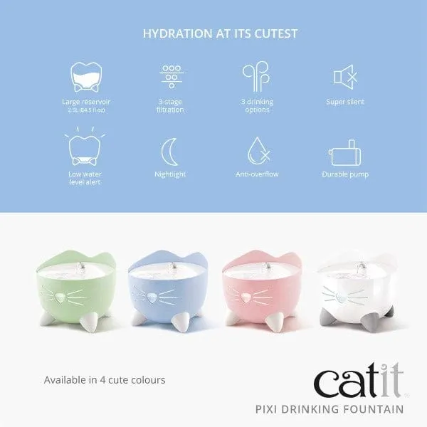 Catit PIXI Fountain; Multiple Colours Available