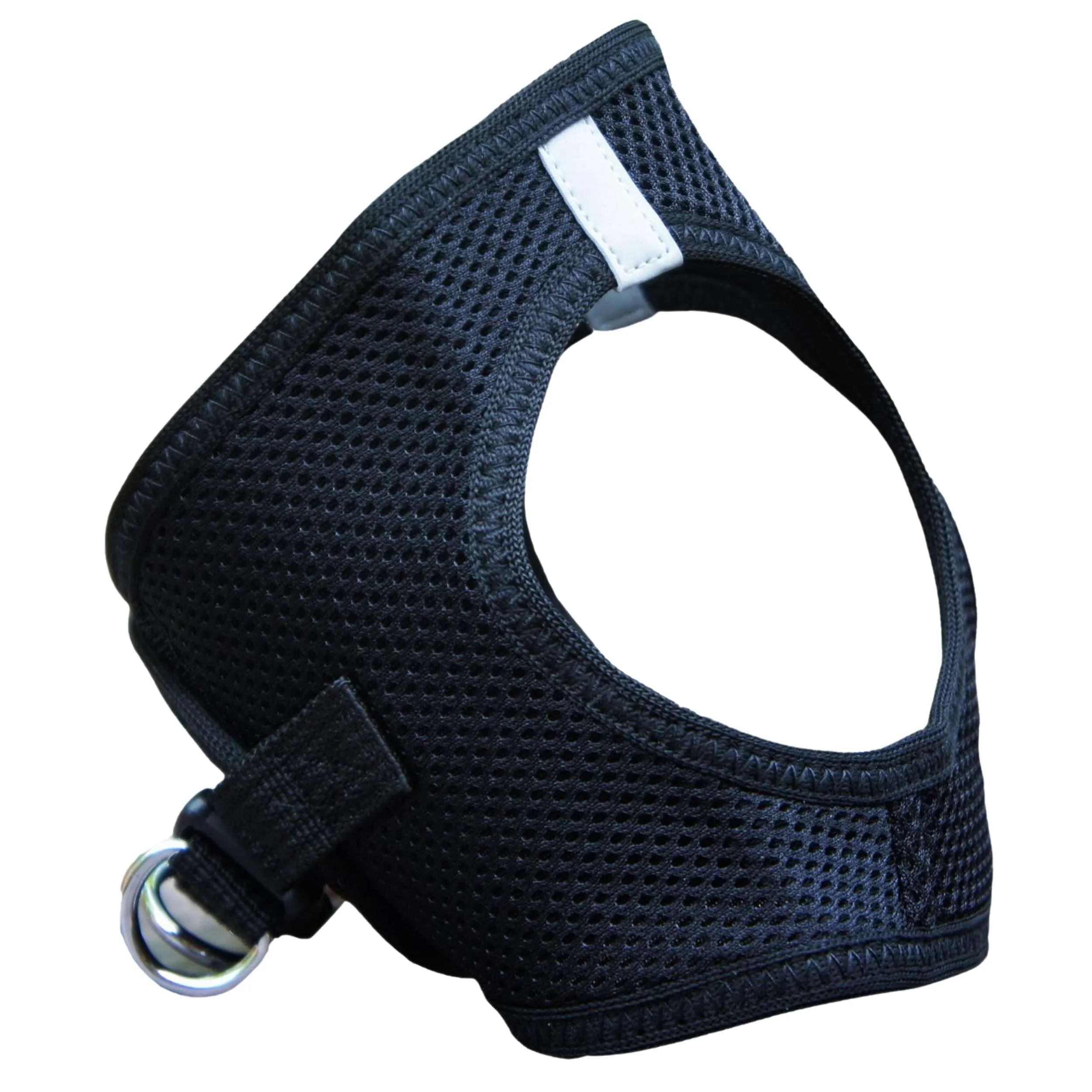 Choke-Free Mesh Harness | Black