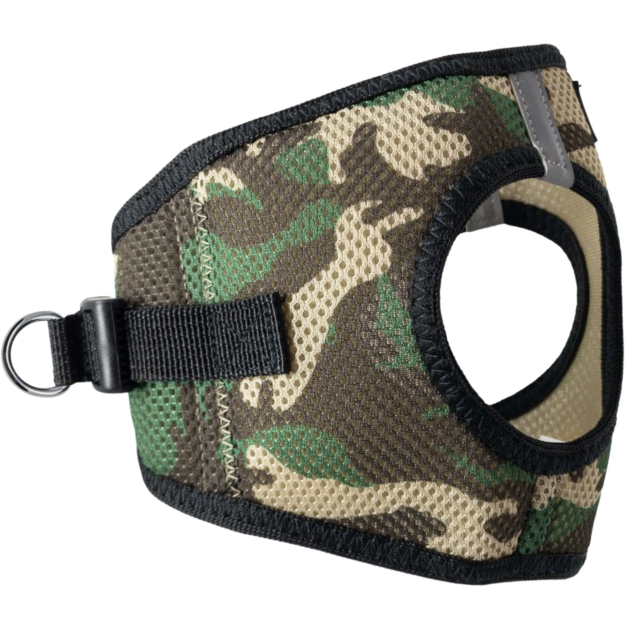 Choke-Free Mesh Harness | Green Camo
