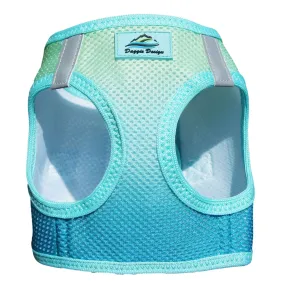 Choke-Free Mesh Harness | Ombre Aruba Blue