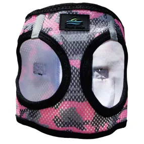 Choke-Free Mesh Harness | Pink Camo