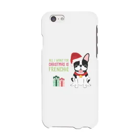 Christmas Frenchie Present Phone Case