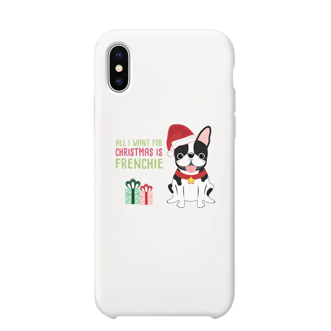 Christmas Frenchie Present Phone Case