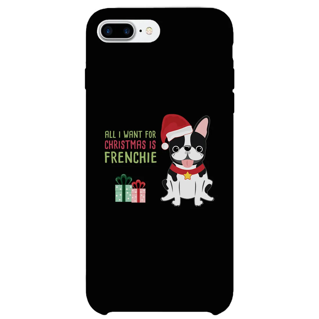 Christmas Frenchie Present Phone Case