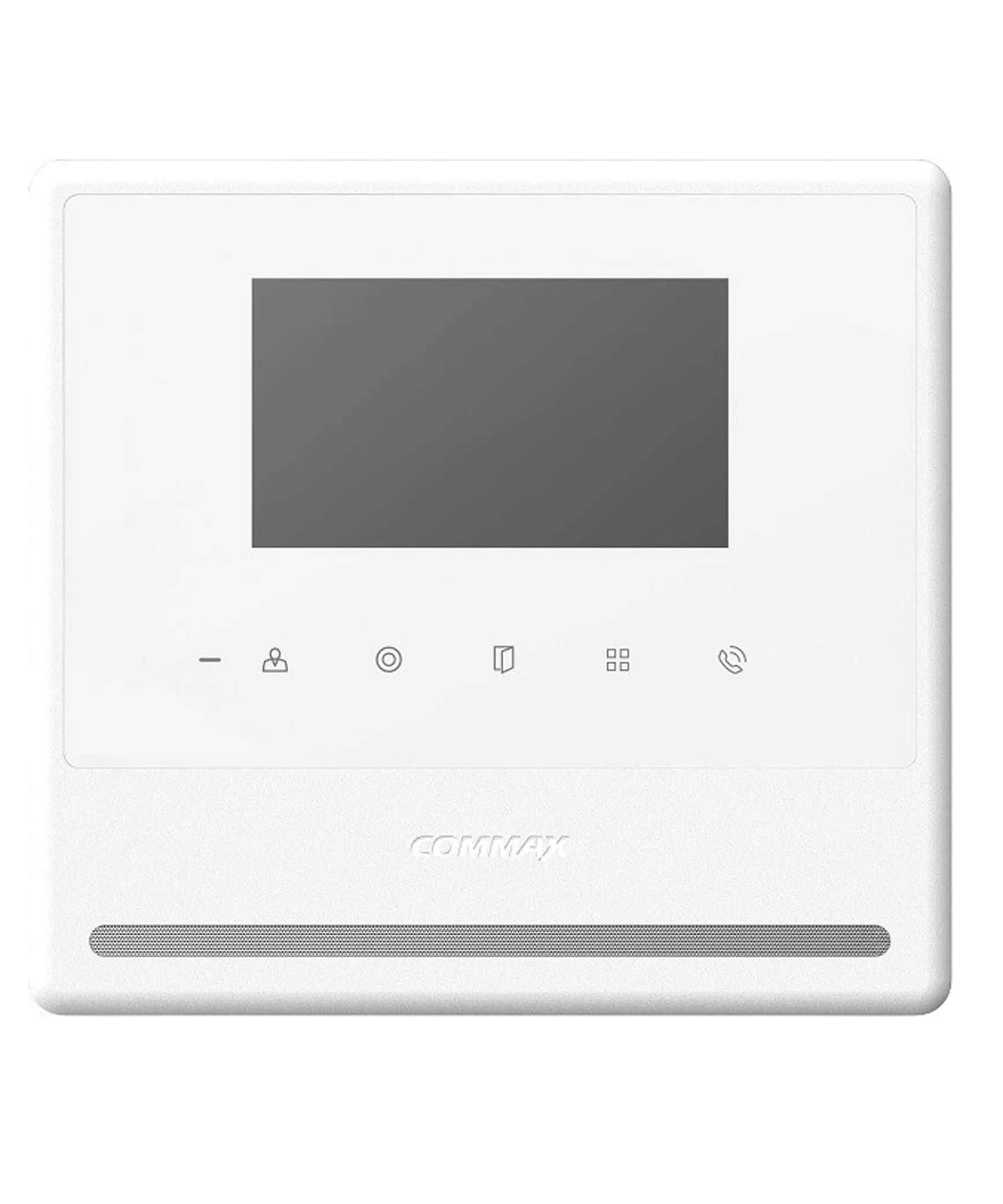Commax Fine View 4" Handsfree Video Monitor, White, CDV-43Y