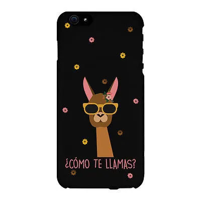 Como Te Llamas Funny Phone Case Cute Graphic Design Printed Phone Cover