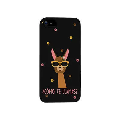 Como Te Llamas Funny Phone Case Cute Graphic Design Printed Phone Cover
