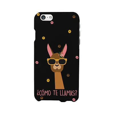 Como Te Llamas Funny Phone Case Cute Graphic Design Printed Phone Cover
