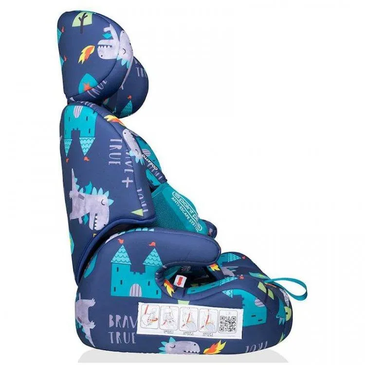 Cosatto Zoomi Group 123 Anti-Escape Car Seat - Dragon Kingdom