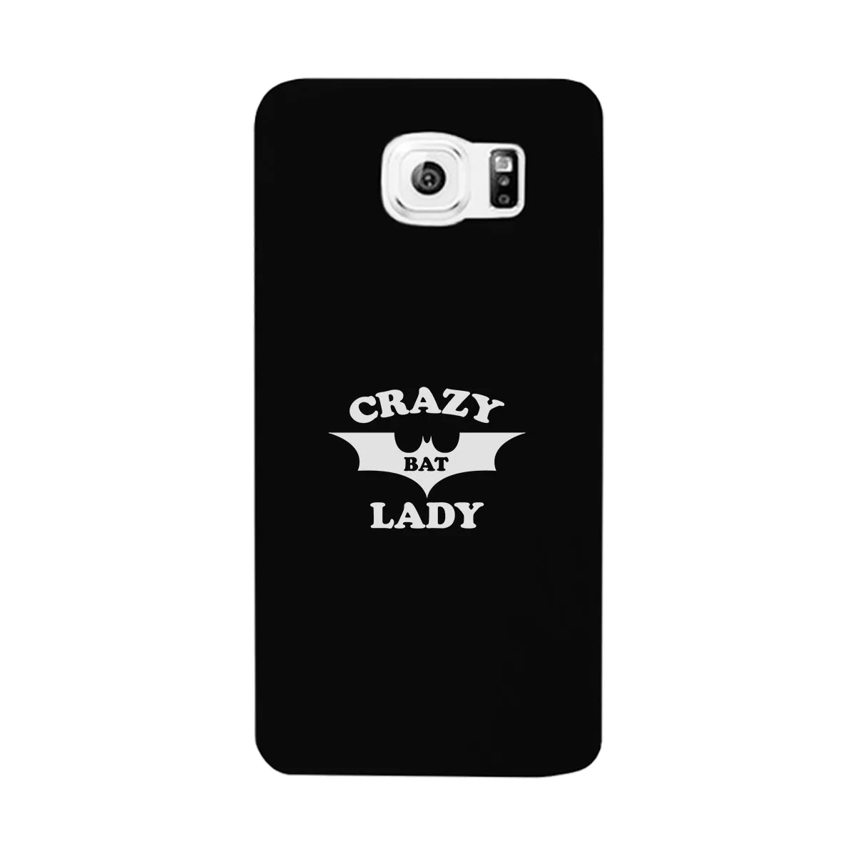 Crazy Bat Lady Black Phone Case