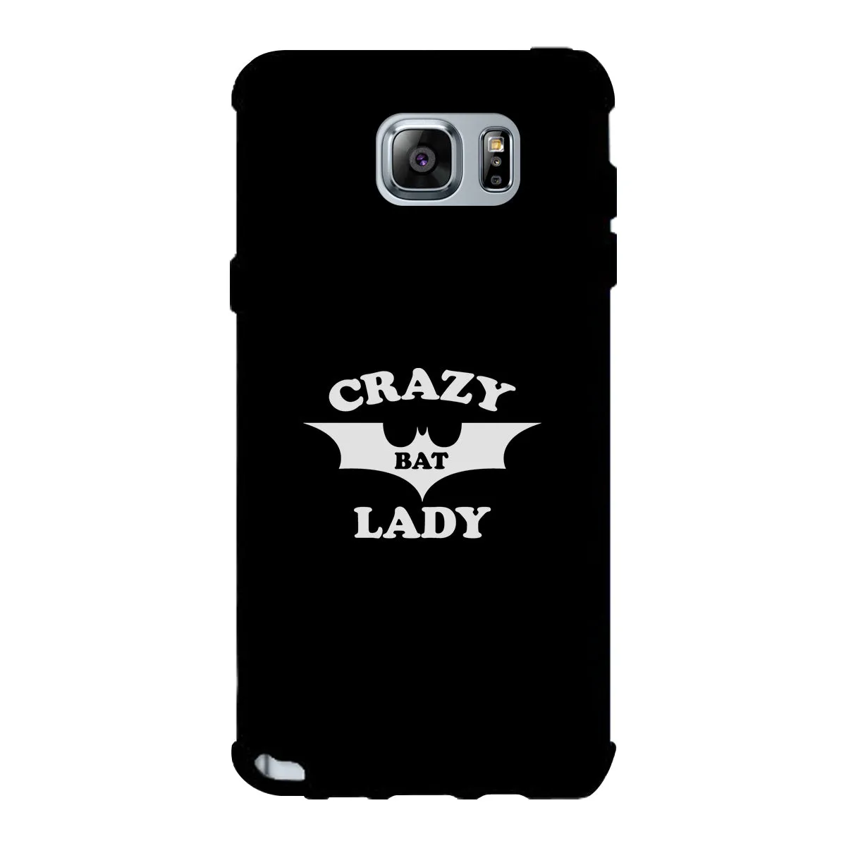 Crazy Bat Lady Black Phone Case