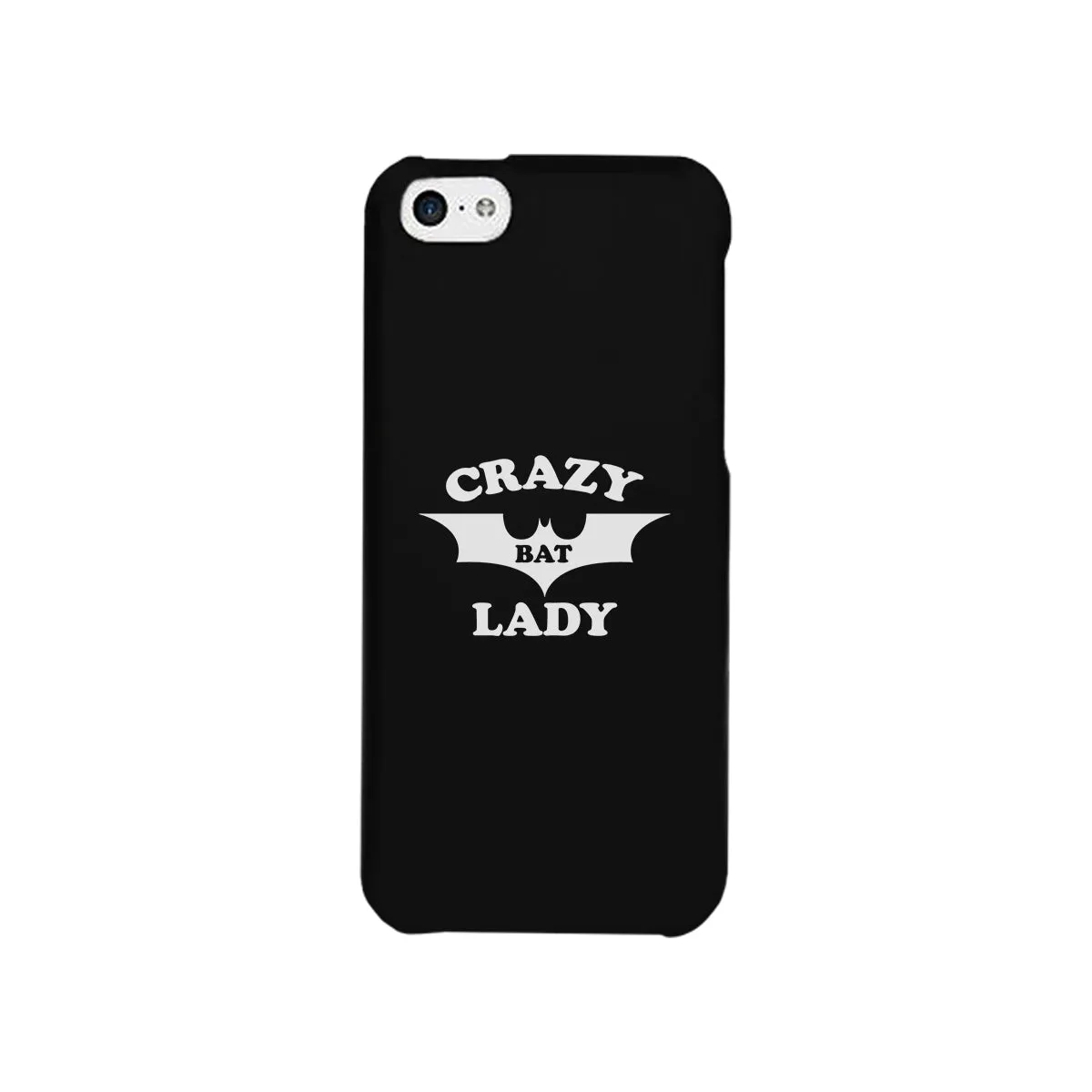 Crazy Bat Lady Black Phone Case