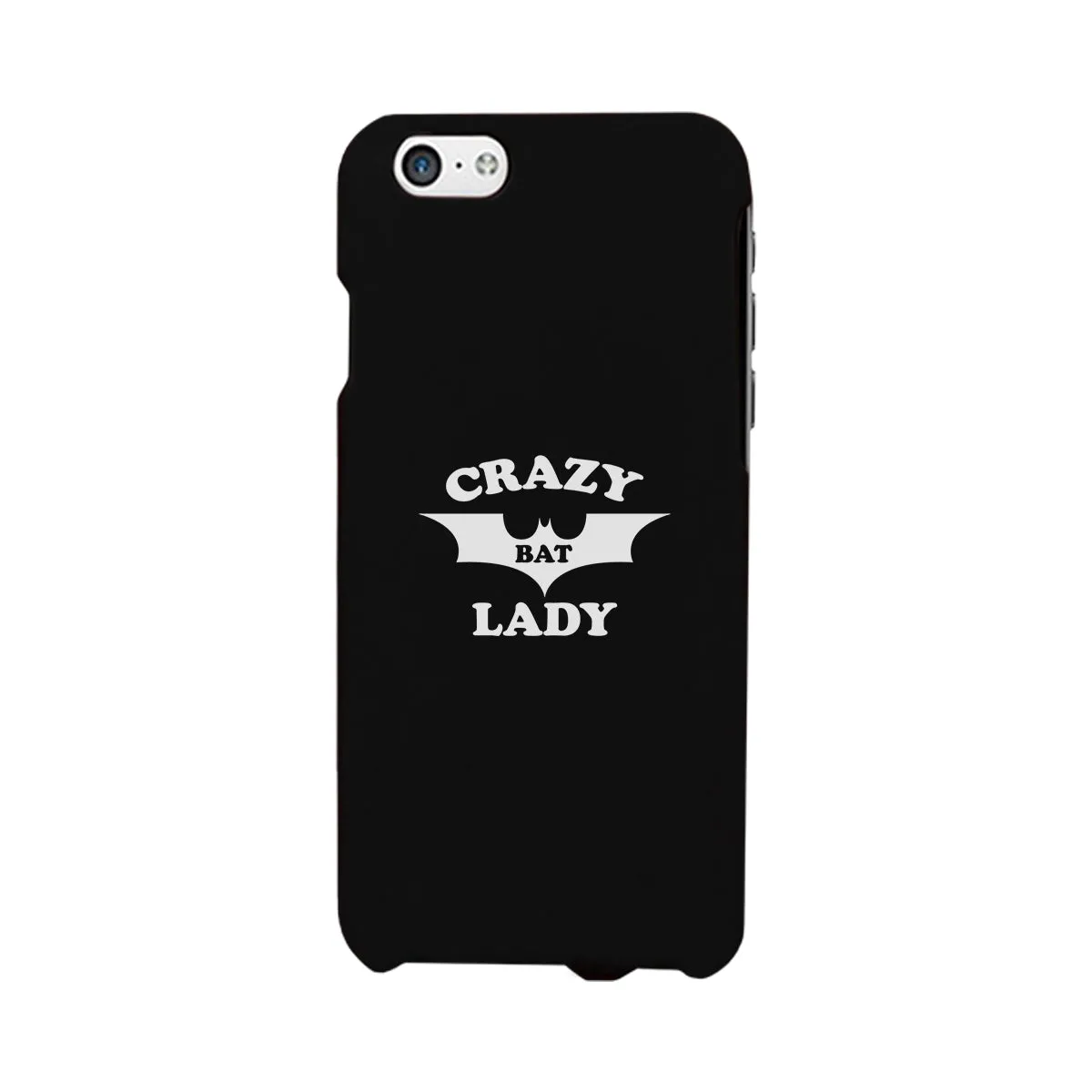 Crazy Bat Lady Black Phone Case