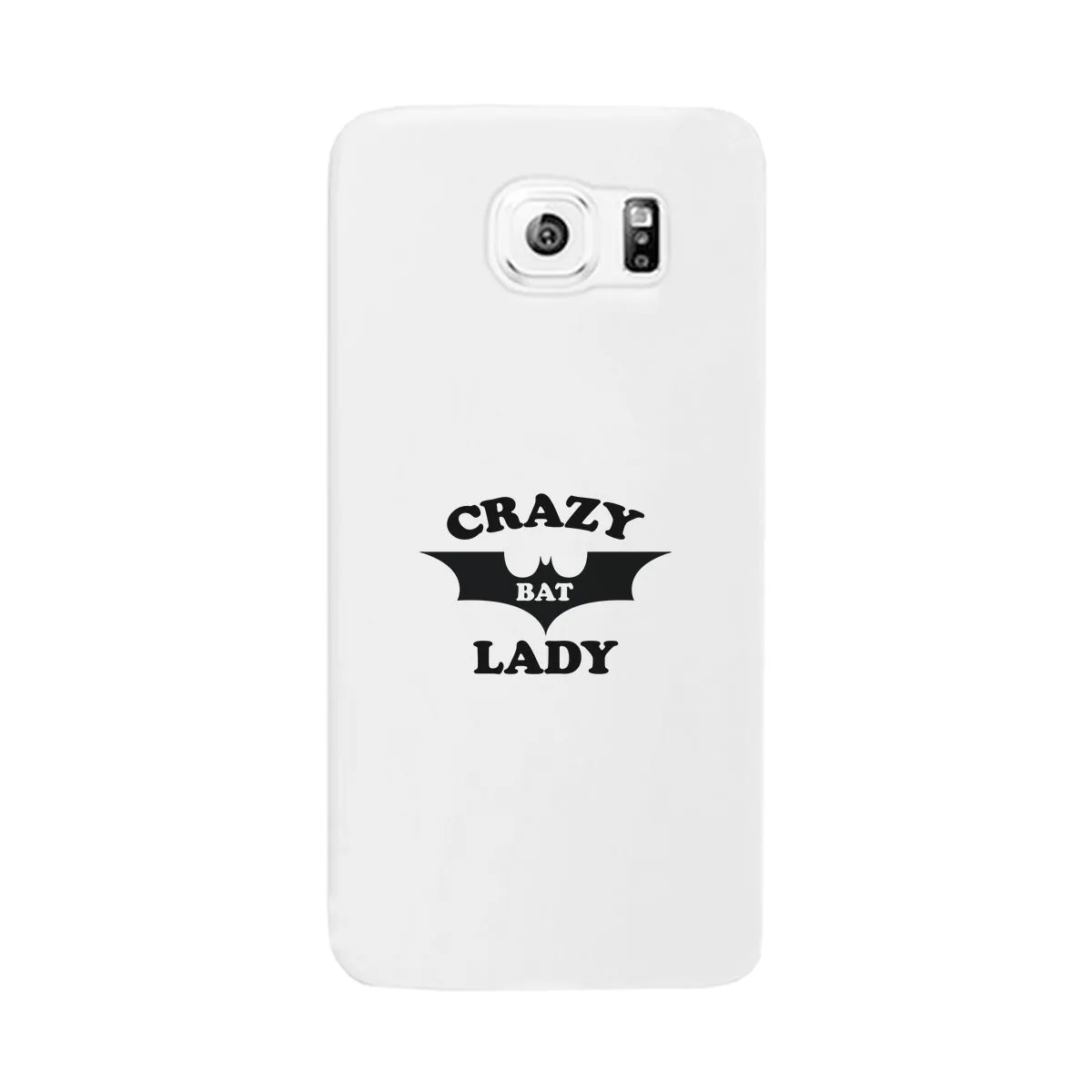 Crazy Bat Lady White Phone Case