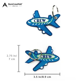 CREW EMBROIDERY BAG TAG