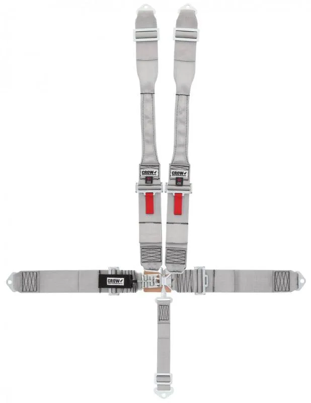 Crow 5-Way Standard 3" Latch & Link - Dog Bone Harness - Gray