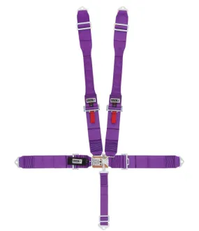 Crow 5-Way Standard 3" Latch & Link - Dog Bone Harness - Purple