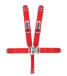 Crow QA 5-Way Duck Bill 3" Latch & Link Harness - Red