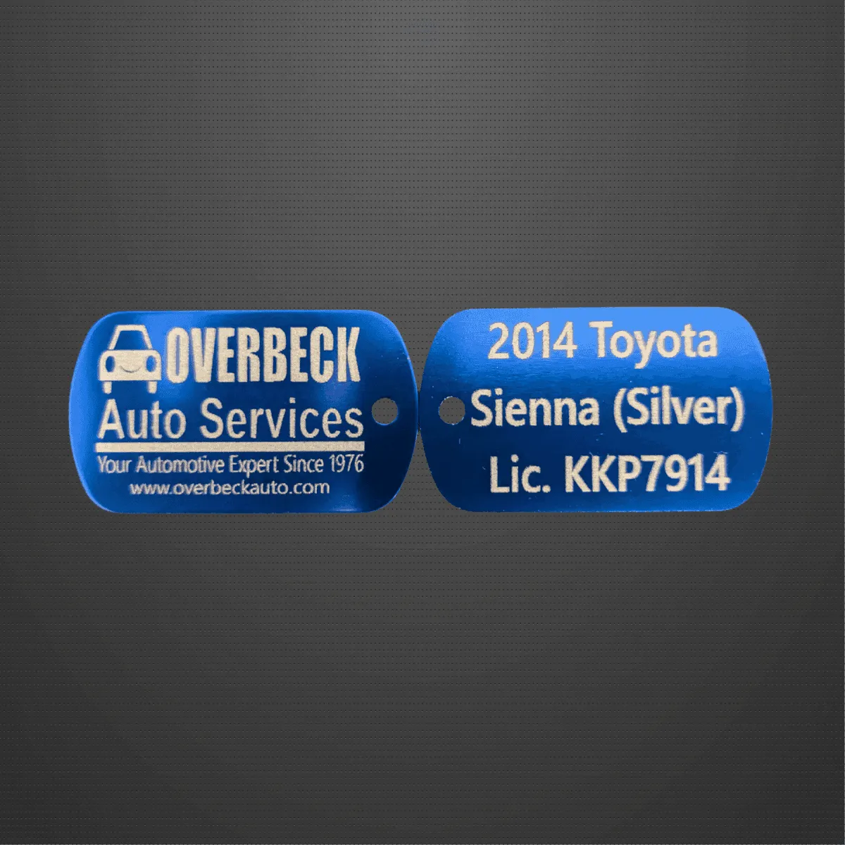 Custom Engraved Aluminum Tags - All Purpose Engraved Metal Tags