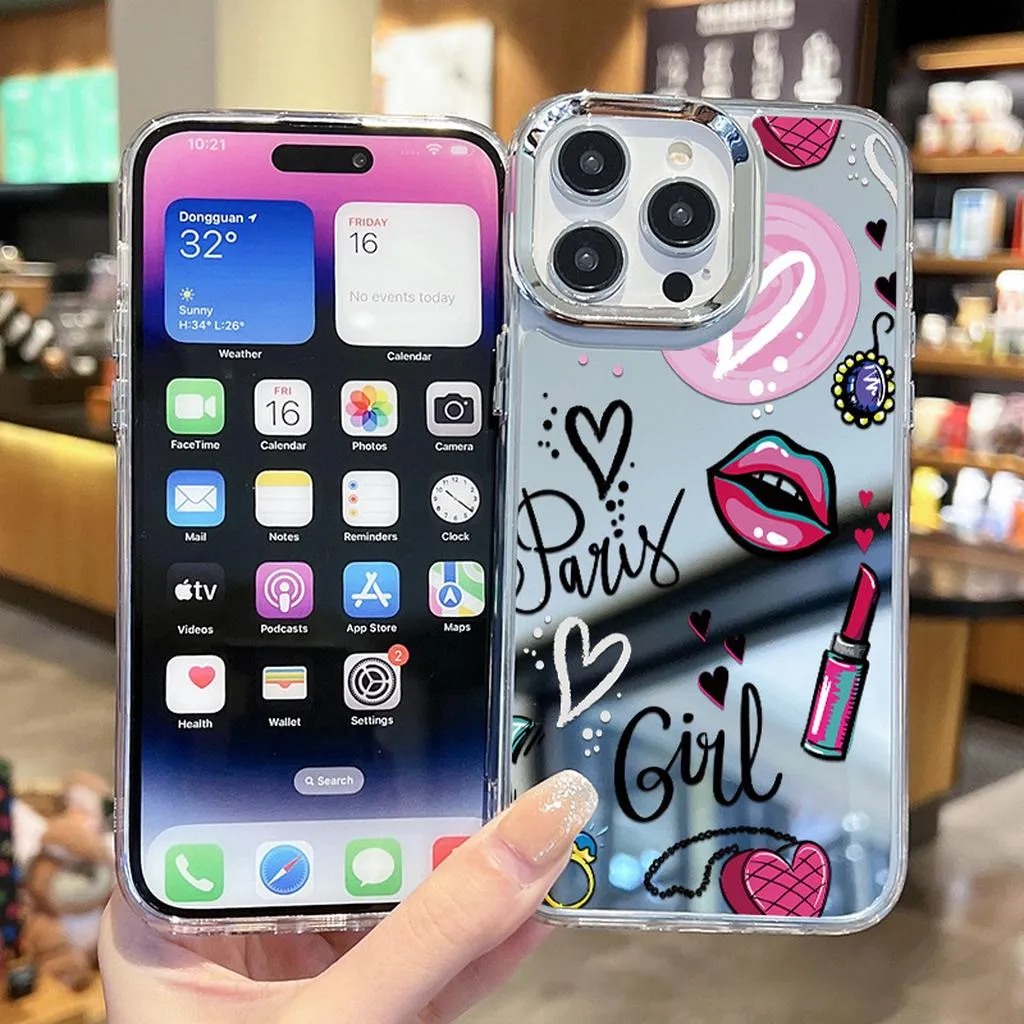 Customizable Mirror Phone Cases