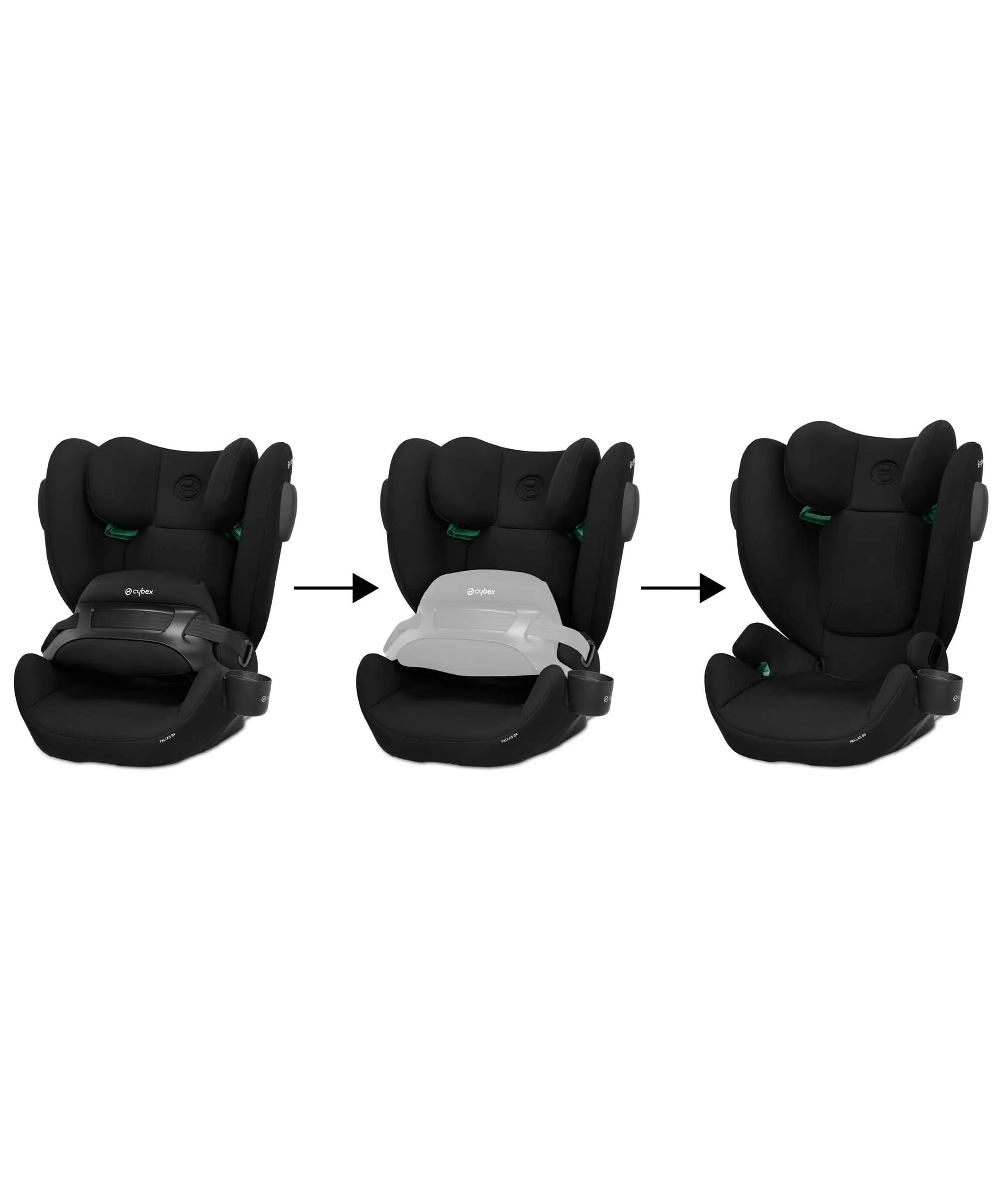 Cybex Pallas B4 i-Size Child Car Seat – Pure Black