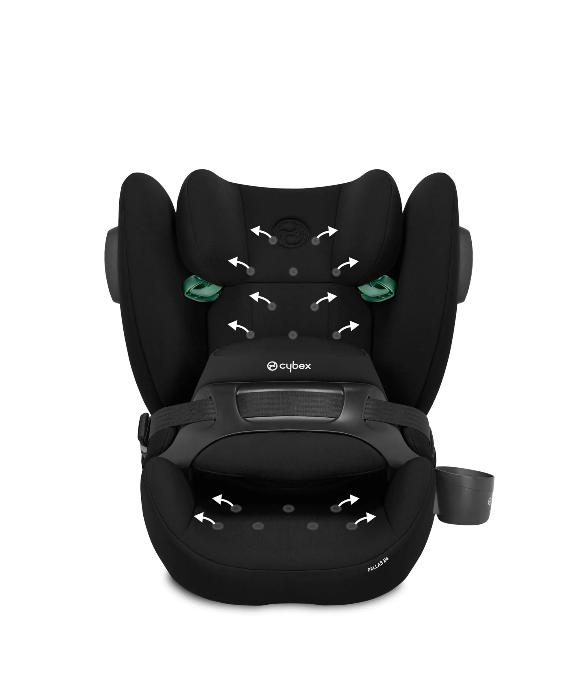 Cybex Pallas B4 i-Size Child Car Seat – Pure Black
