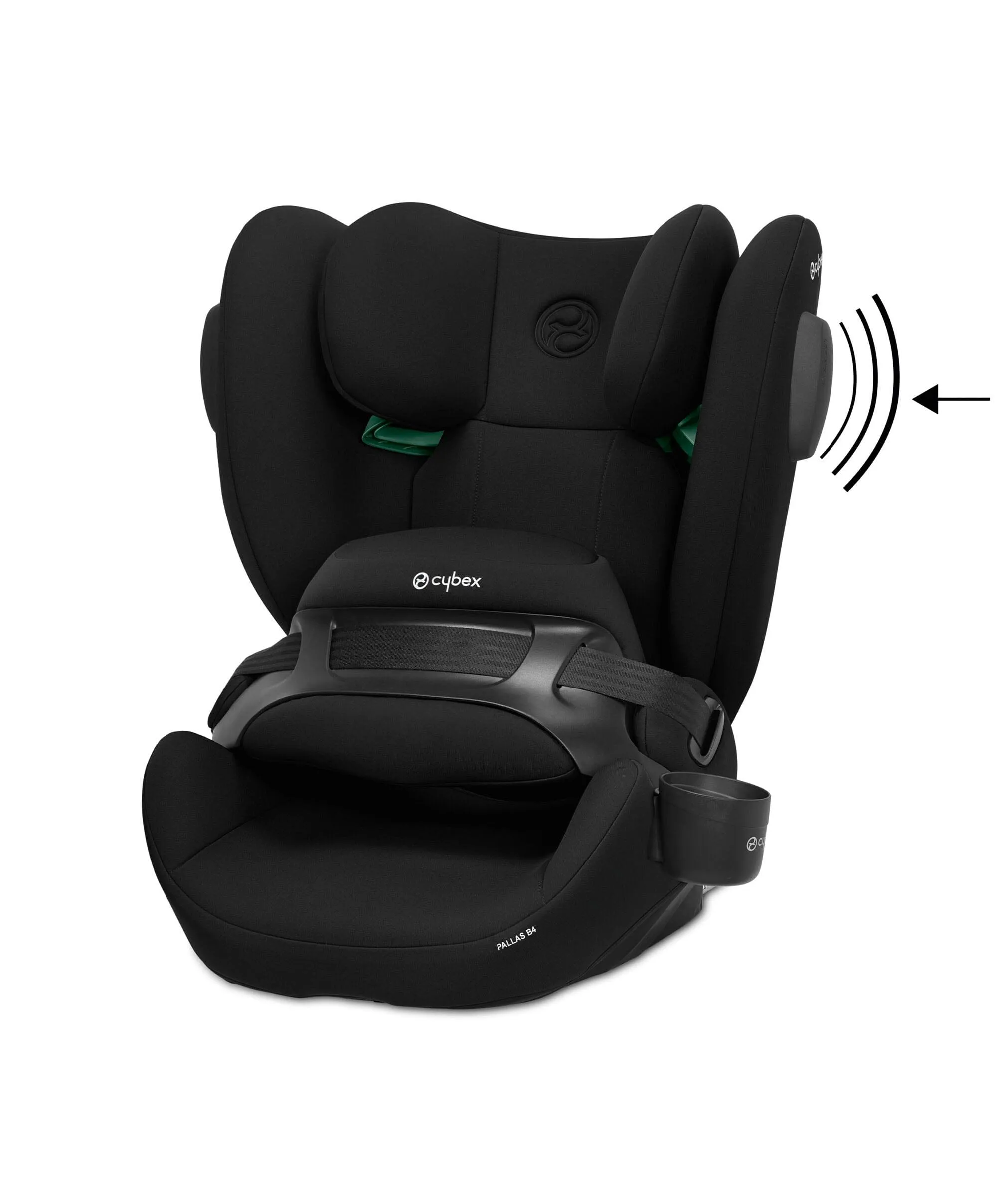 Cybex Pallas B4 i-Size Child Car Seat – Pure Black