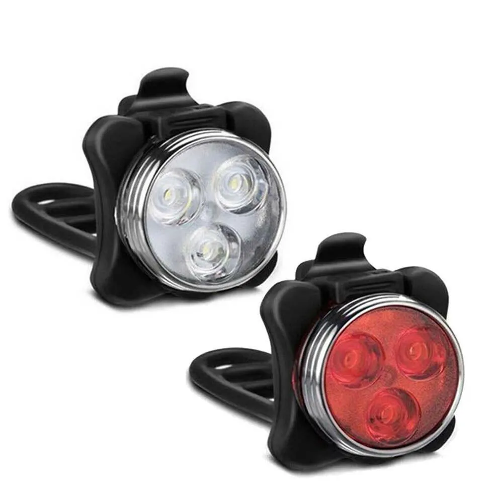 Cycling Bike Taillight With USB Rechargeable Bicycle Tail Clip Light Lamp Bike Light Luz Bicicleta Bicycle Accessories