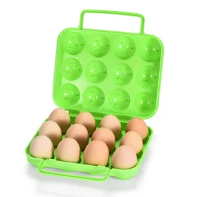 Egg Container For Refrigerator Camping And Travel - Medium-Sized Egg Storage Box
