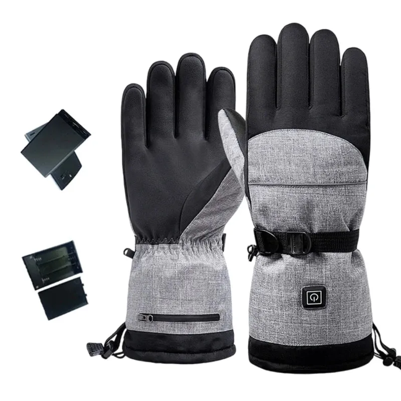 Electric Self-Heating Gloves for Outdoor Sports Motorcycle Skiing Hiking Hunting X5QF