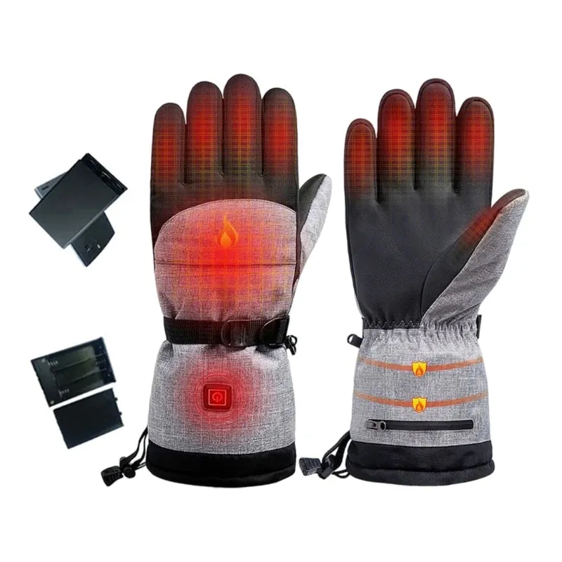 Electric Self-Heating Gloves for Outdoor Sports Motorcycle Skiing Hiking Hunting X5QF