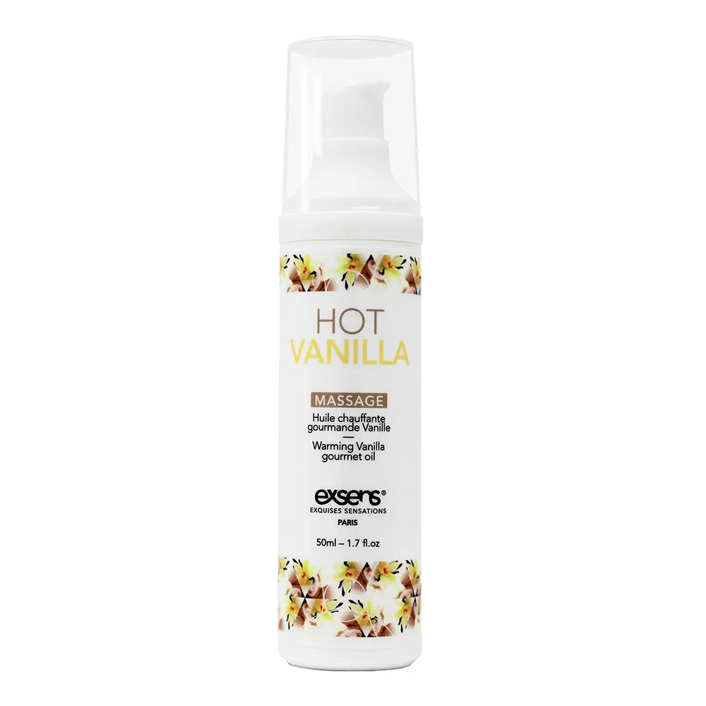Exsens Hot Vanilla Warming Intimate Massage Oil 1.7 oz