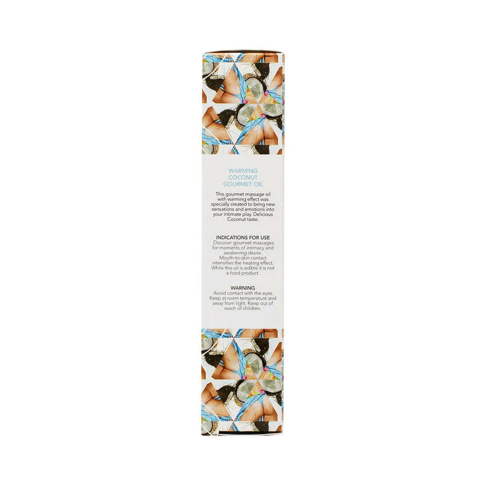Exsens Warming Massage Oil Coconut 1.7 oz.