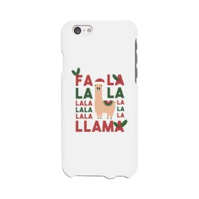 Falala Llama Phone Case Slim Fit Cute Christmas Phone Cover Gifts
