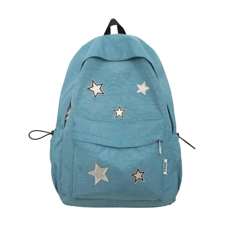 Fashion Nylon Women Backpack Laptop Backpack Student Rucksack Female Travel Book Bag Schoolbag for Teenage Girl Boys
