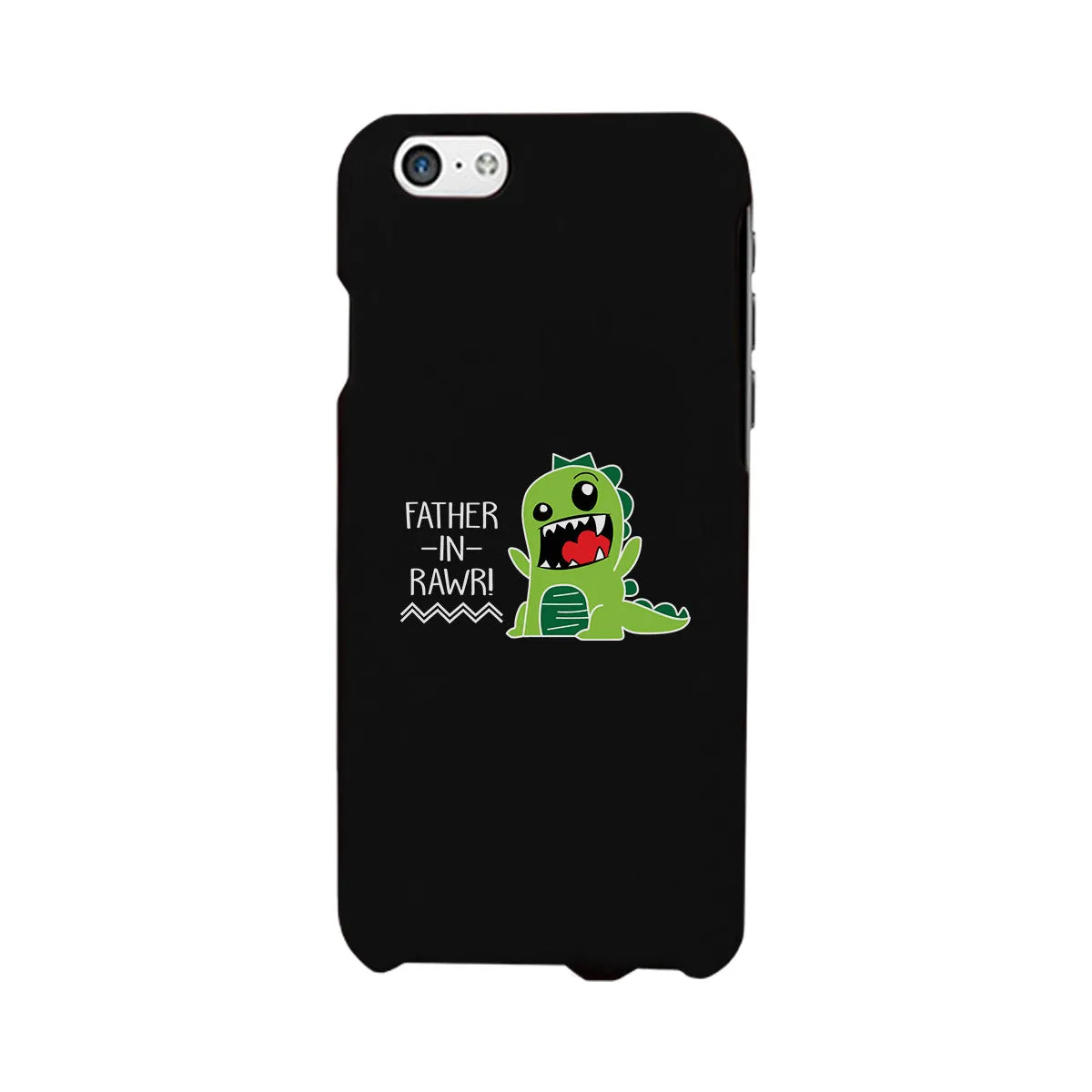 Father-In-Rawr Black Phone Case