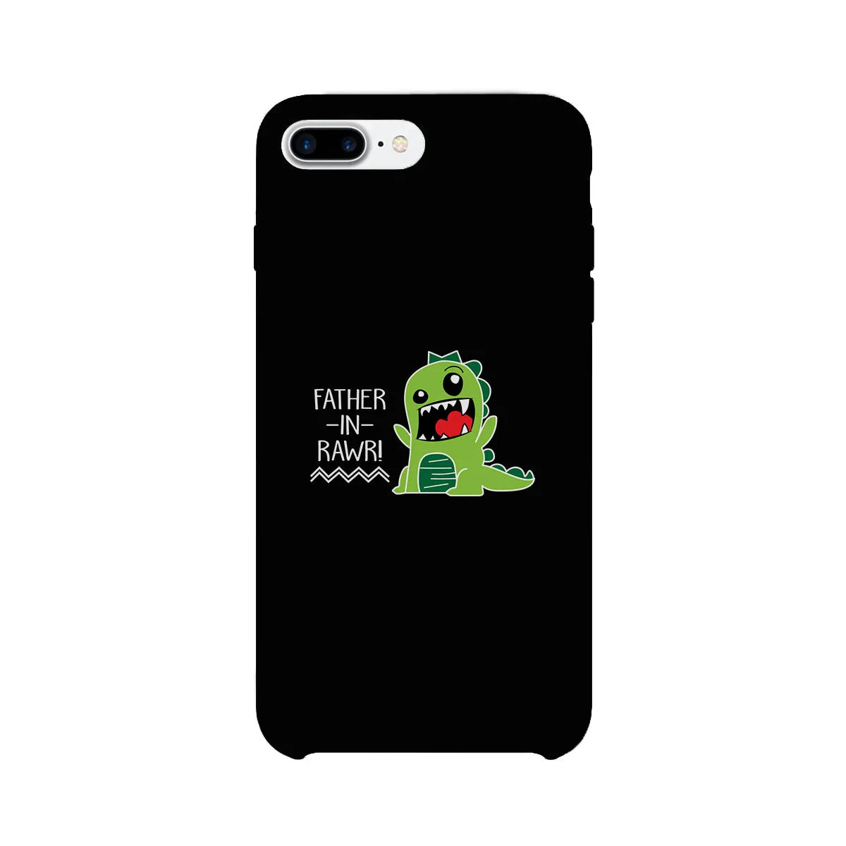 Father-In-Rawr Black Phone Case