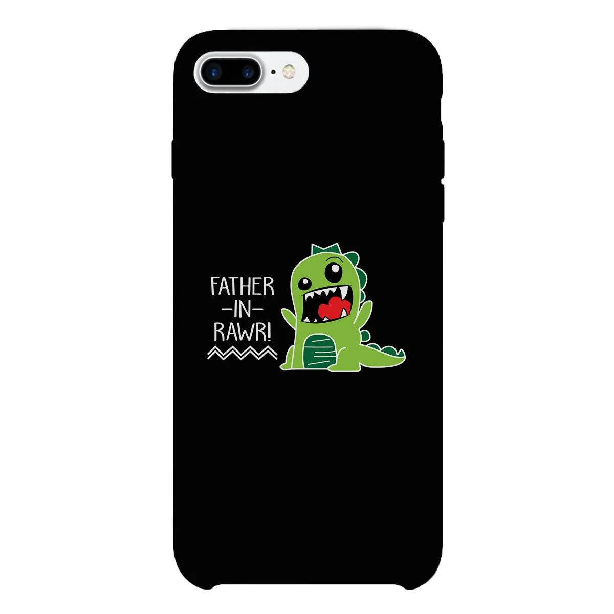 Father-In-Rawr Black Phone Case