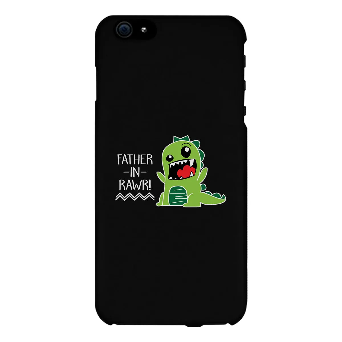 Father-In-Rawr Black Phone Case