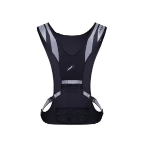 Fitletic Glo Reflective Safety Vest - Black/Silver - One Size