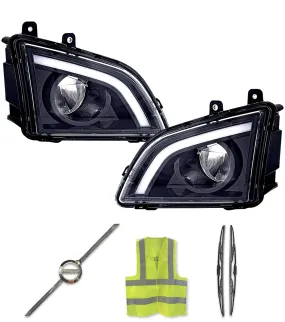 Fog Lights LED Set Black 2018  Volvo VNL