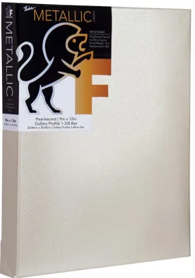 Fredrix TARA Pearlescent Stretched Canvas Gal Wrap 1-3/8"Bar (24x36)"or(60.96 x 91.44)cm