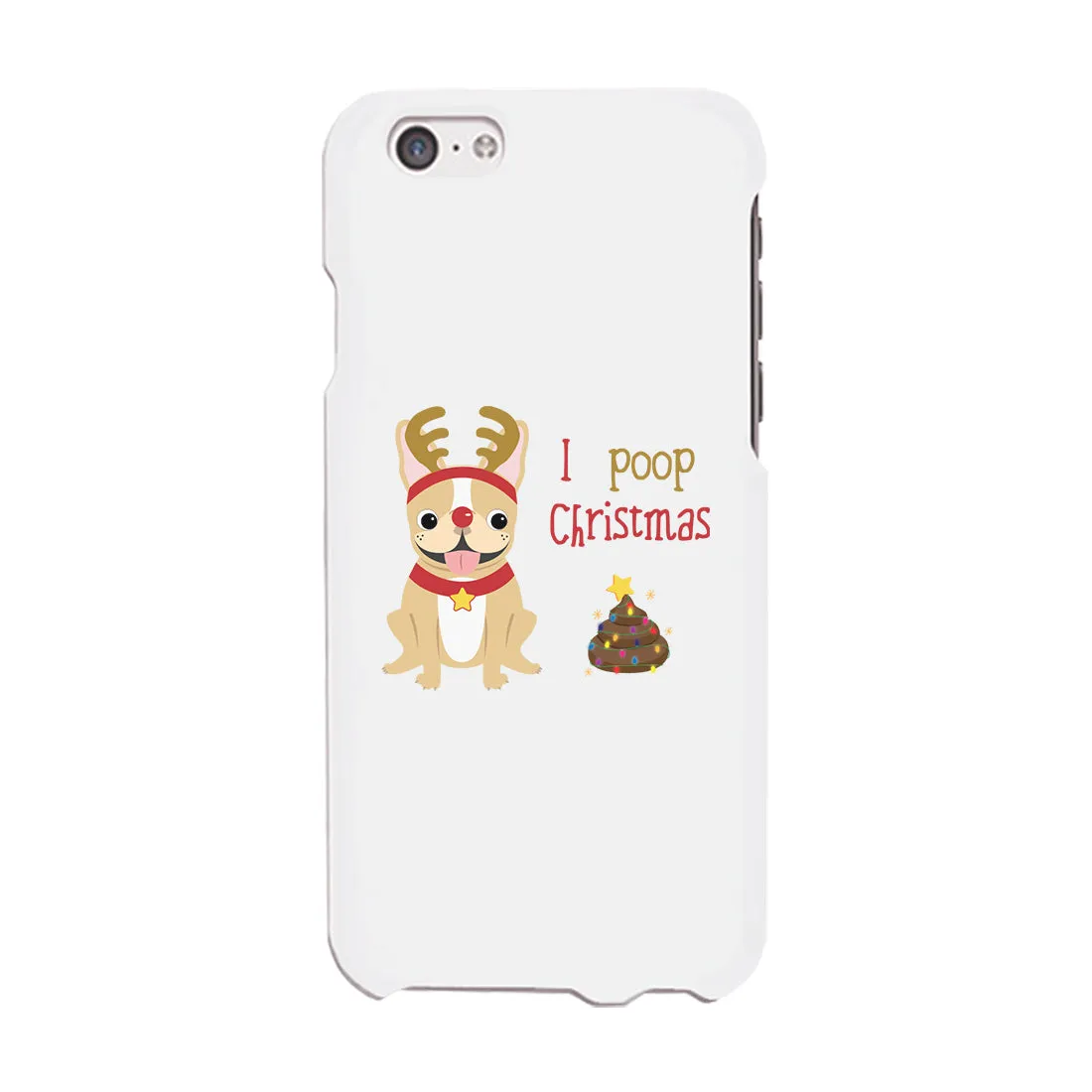 Frenchie Christmas Poop Phone Case