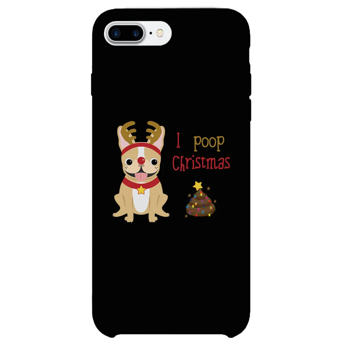 Frenchie Christmas Poop Phone Case