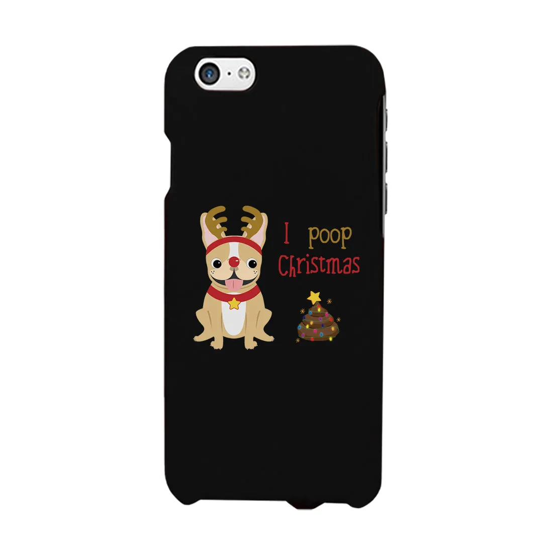 Frenchie Christmas Poop Phone Case