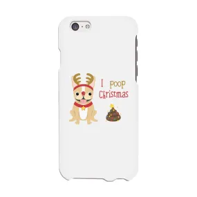 Frenchie Christmas Poop Phone Case